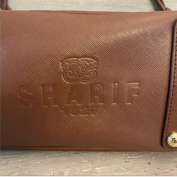 SHARIF LARGE PURSE PEACOCK FEATHER PRINT - Picture 7 of 9